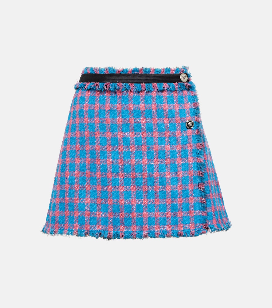 Tweed miniskirt