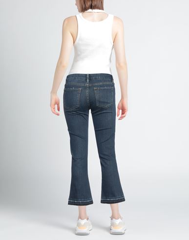 Woman Jeans Blue Size 31 Cotton, Polyester, Elastane