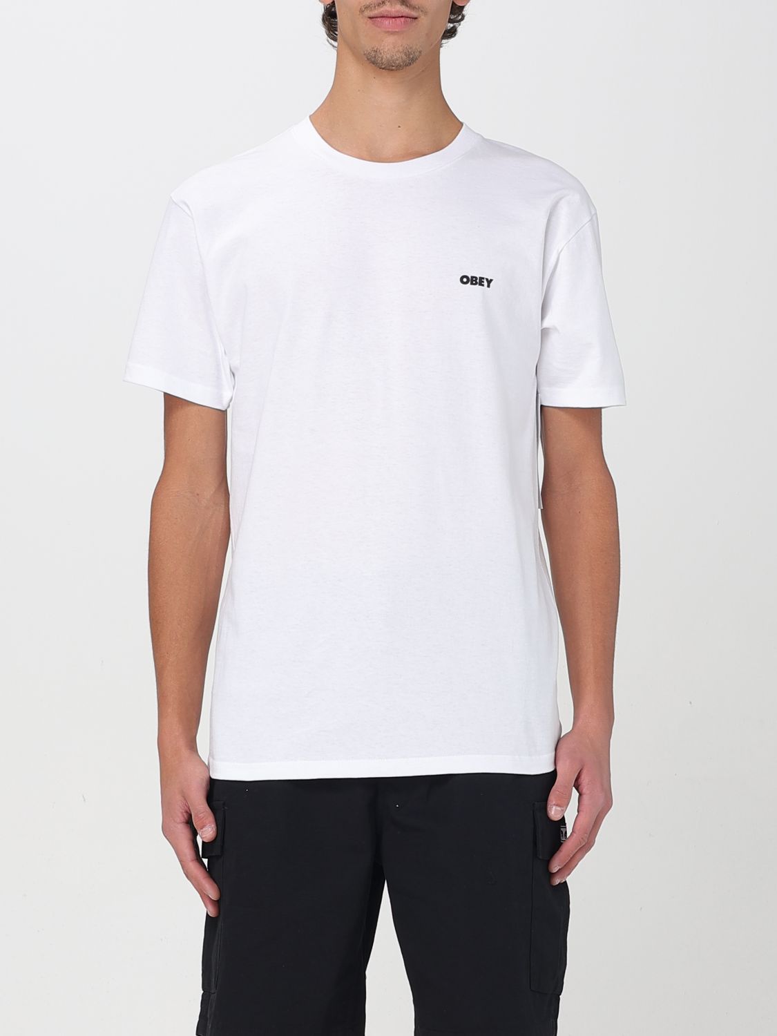 T-Shirt OBEY Men color Cream