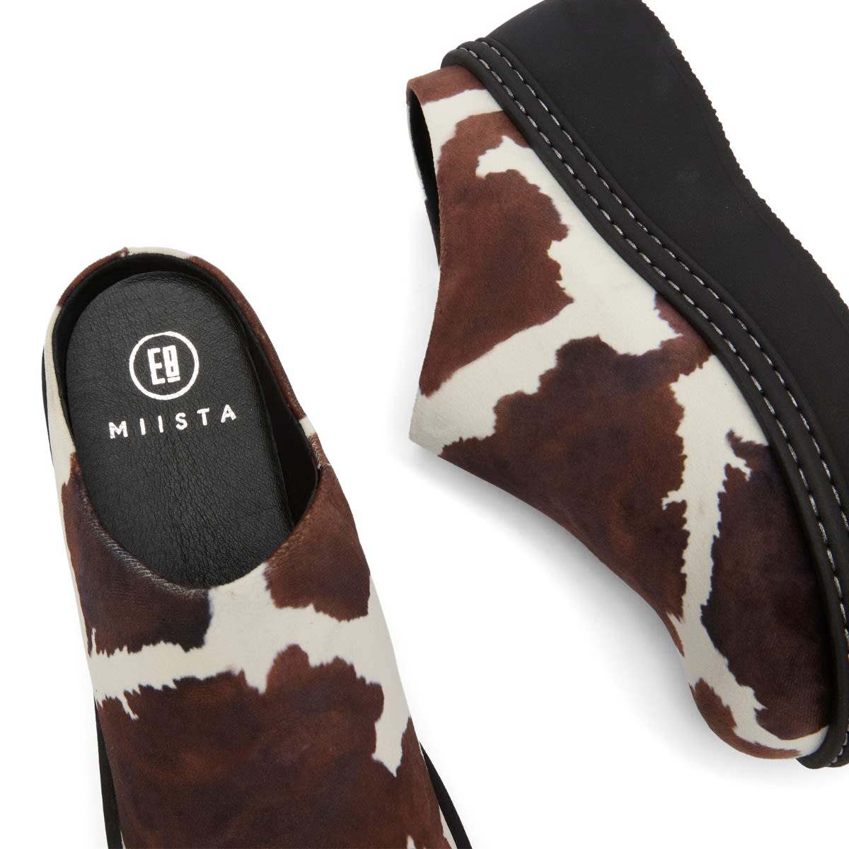 MIISTA Women's Kristi Mules in Cow