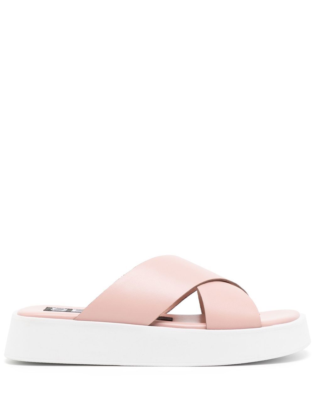 Pippi I crossover platform sandals - Pink