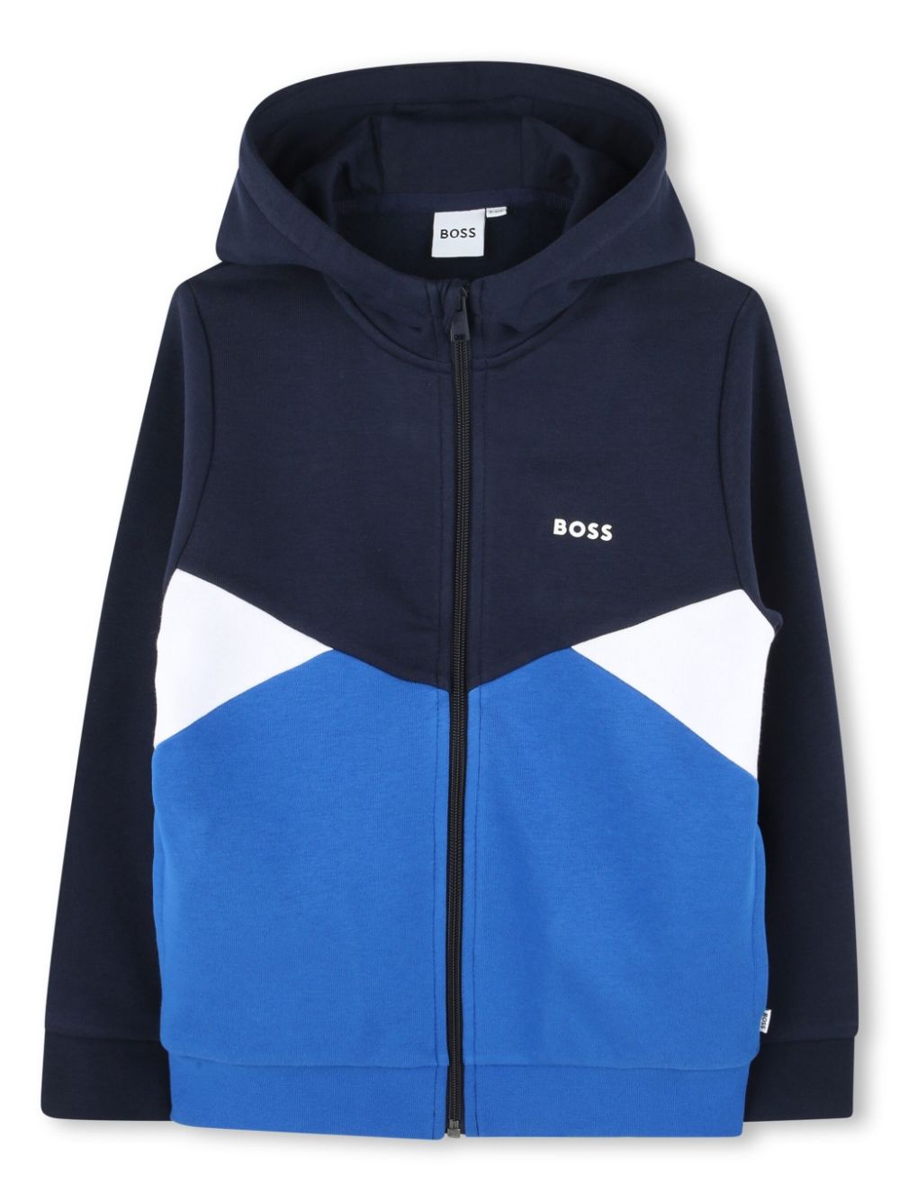 Zip-up hoodie - Blue