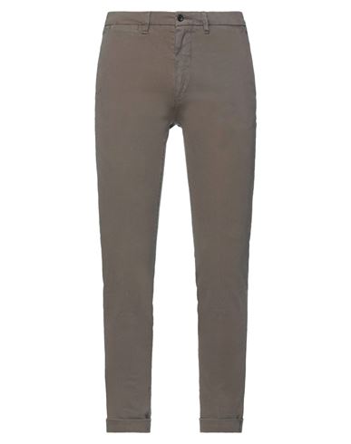 Man Pants Khaki Size 28 Cotton, Elastane