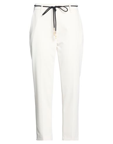 Woman Pants Beige Size 10 Polyester, Viscose, Elastane