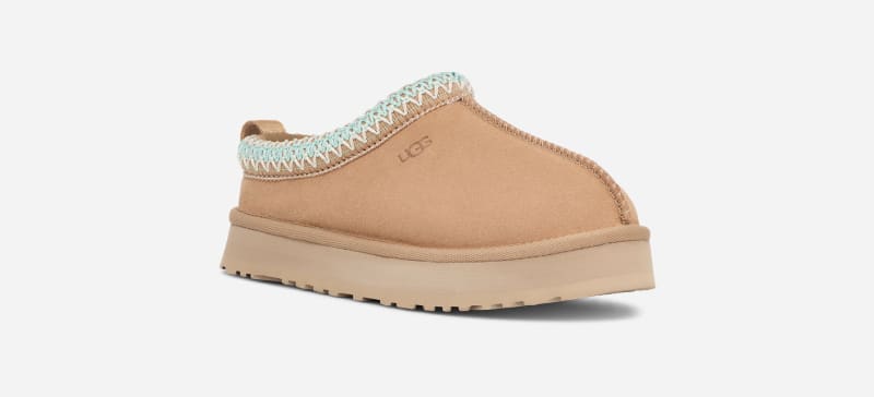 ® Kids' Tazz Suede Slippers in Sand