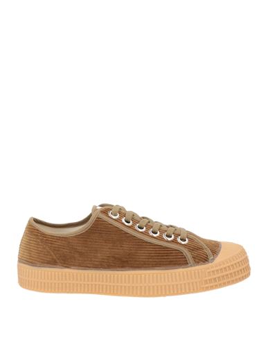 Woman Sneakers Camel Size 6 Textile fibers