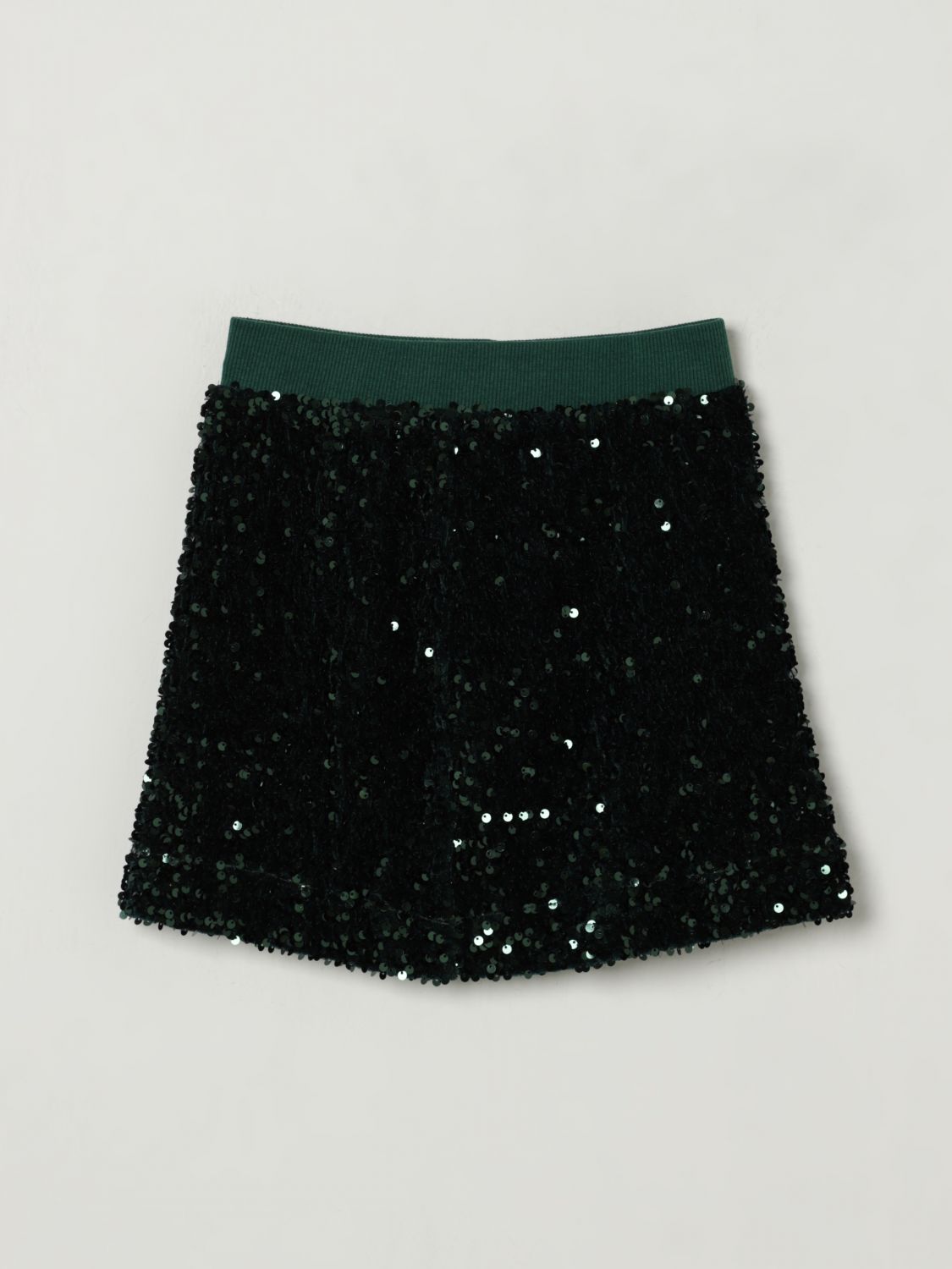 Sequinned skirt - Green