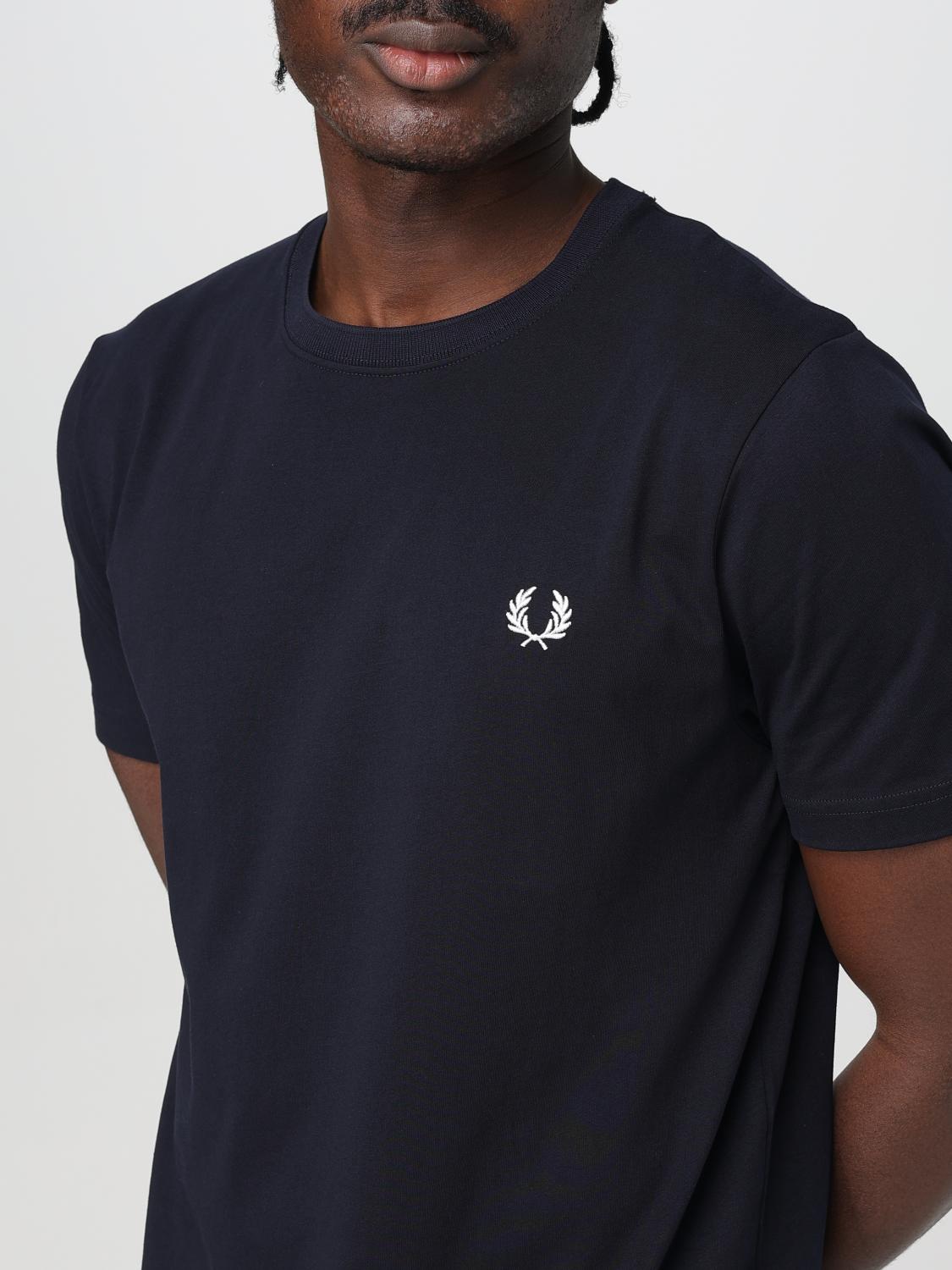 T-Shirt FRED PERRY Men color Blue 1