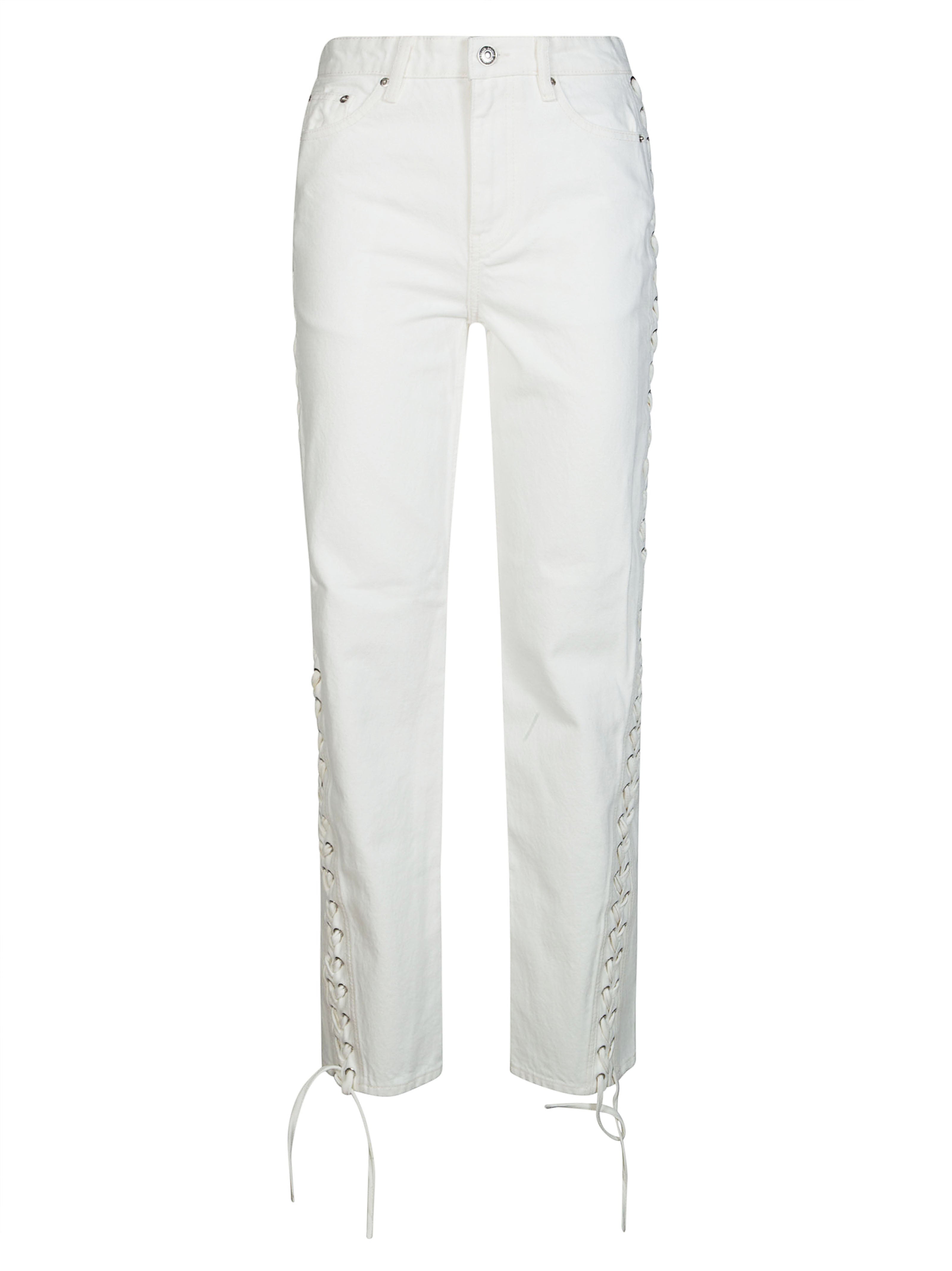 Loose Fit Laced Jeans