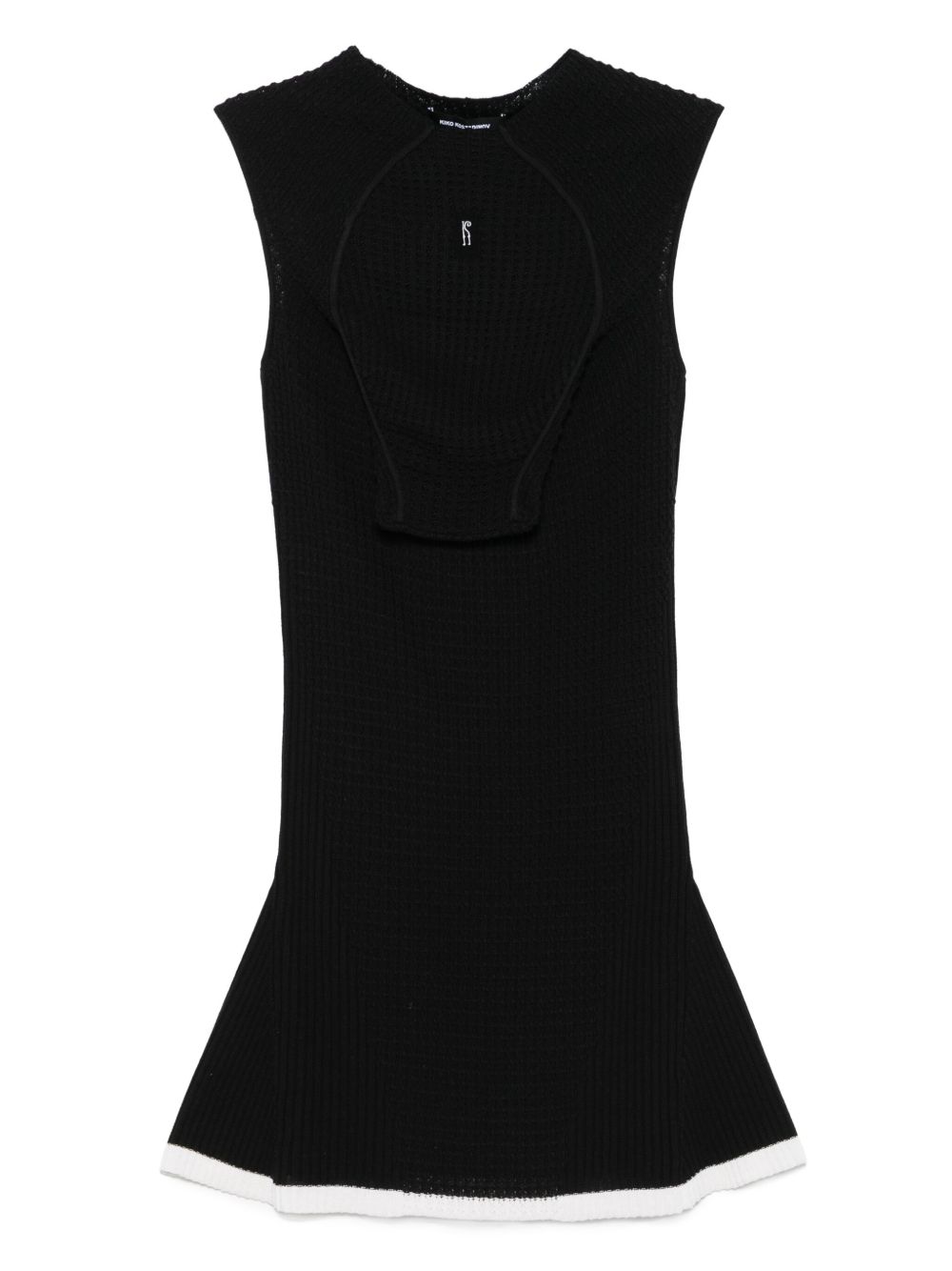 Kiko Kostadinov Vecto knitted dress - Black