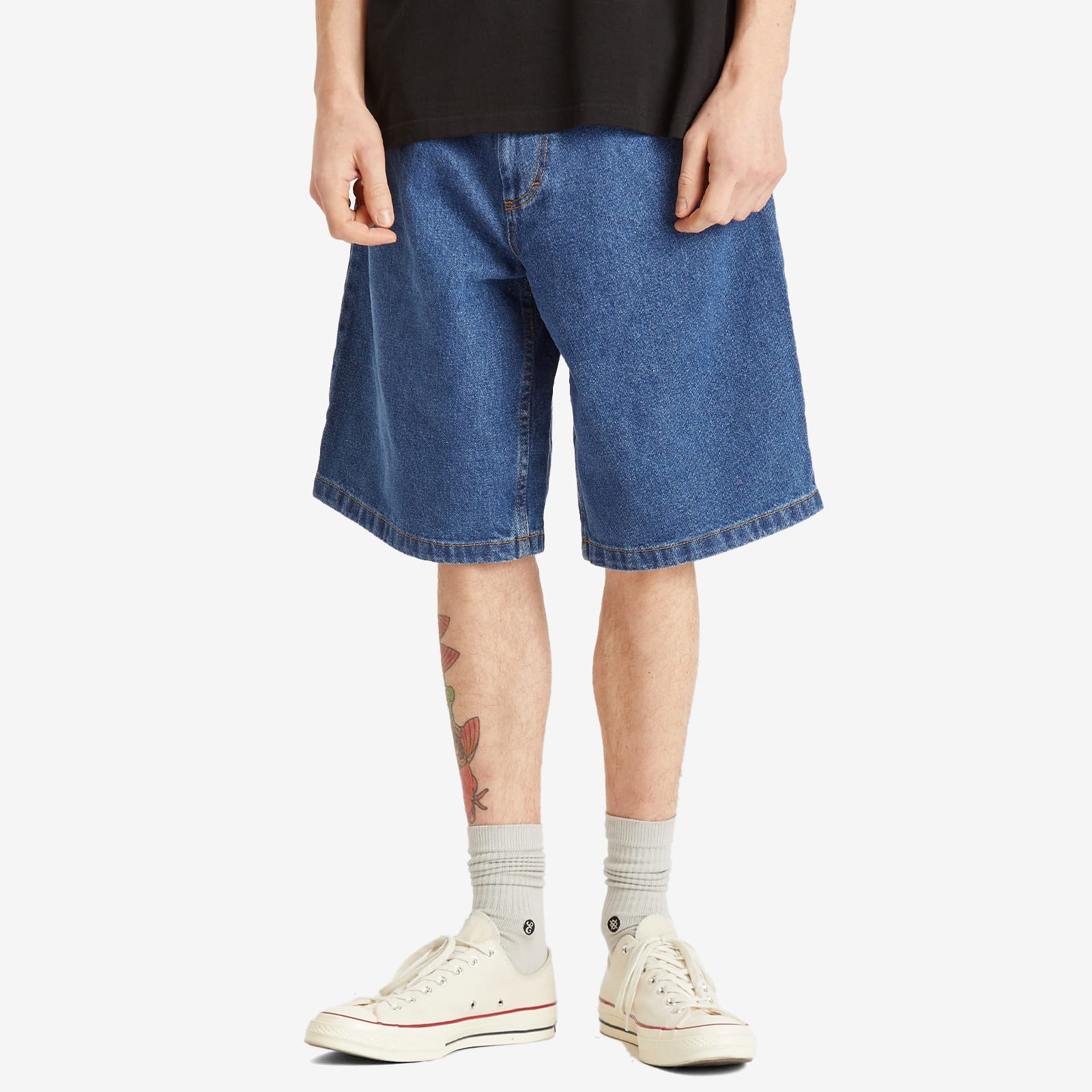 Polar Skate Co. Men's Big Boy Shorts in Dark Blue
