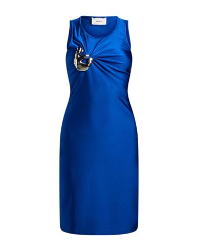 Woman Mini dress Blue Size S Polyamide, Elastane
