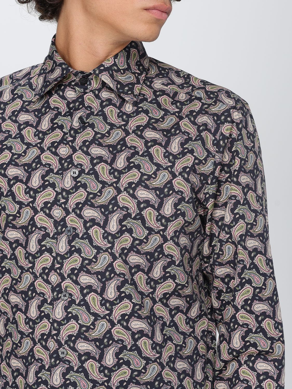 Shirt Men color Navy