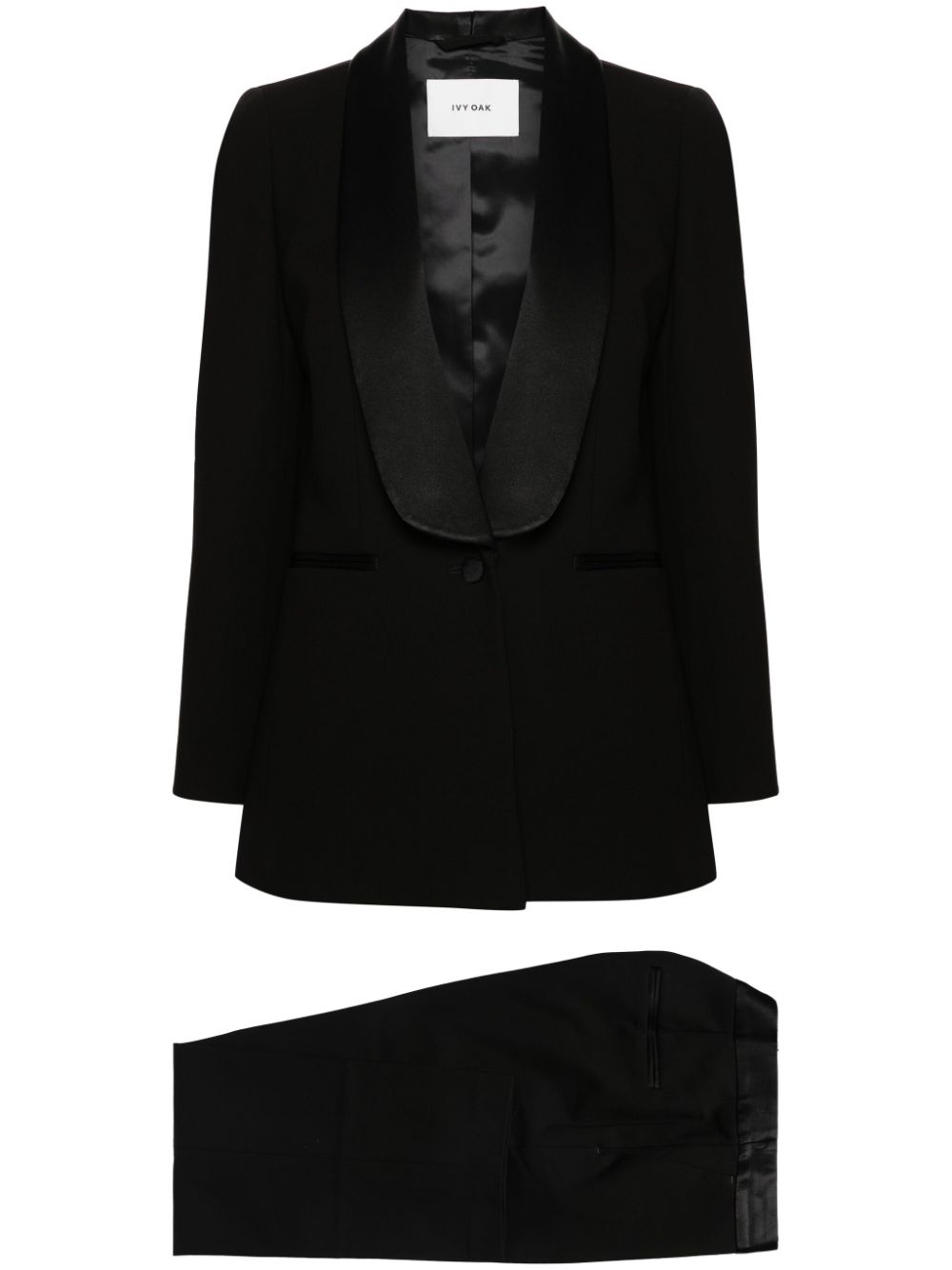 Single-breasted suit - White