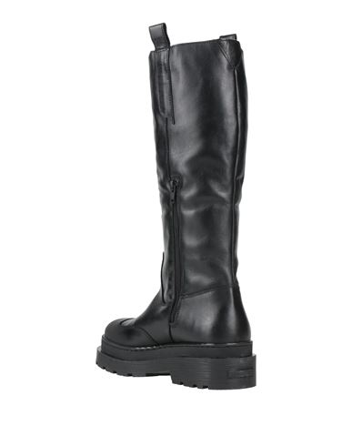 Woman Boot Black Size 9 Leather