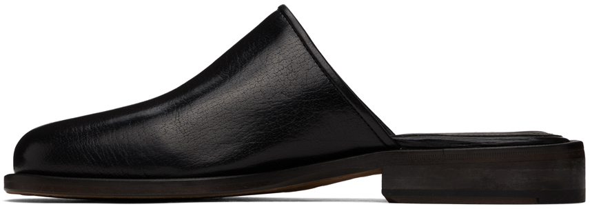 LEMAIRE Black Square Mules