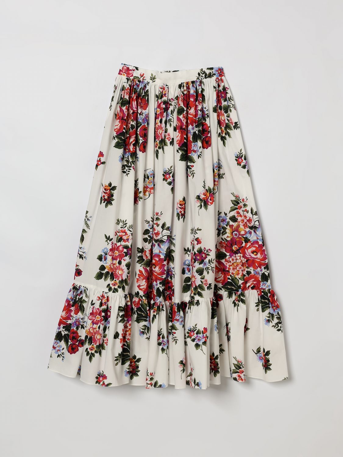 Skirt Kids color White