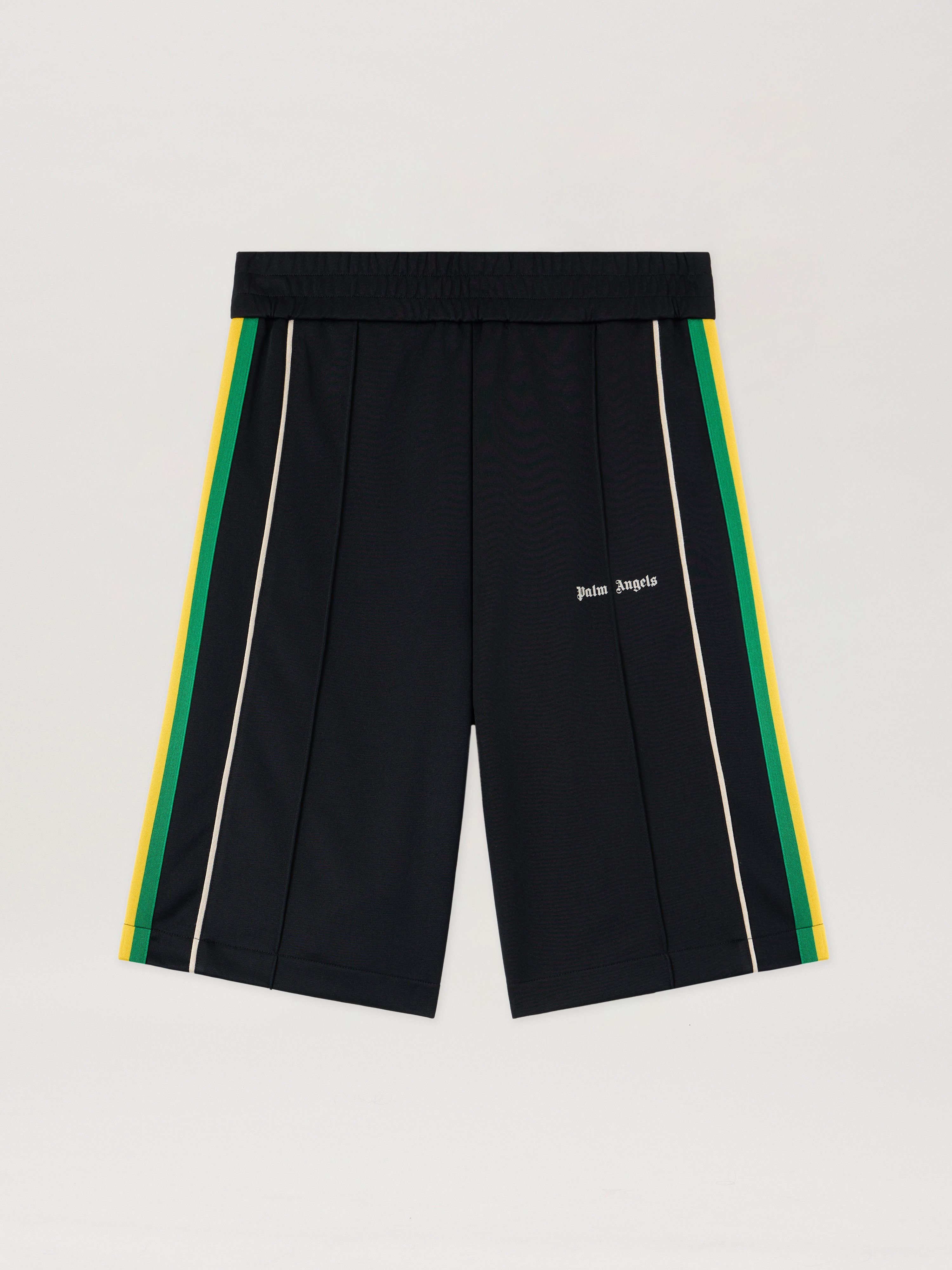 Classic Logo Vintage Track Shorts Man  Black Off White