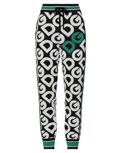 Woman Pants Black Size 12 Virgin Wool, Polyamide