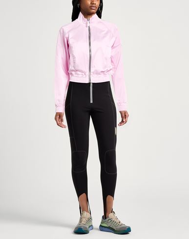 Woman Jacket Pink Size L Polyester, Cotton, Elastane
