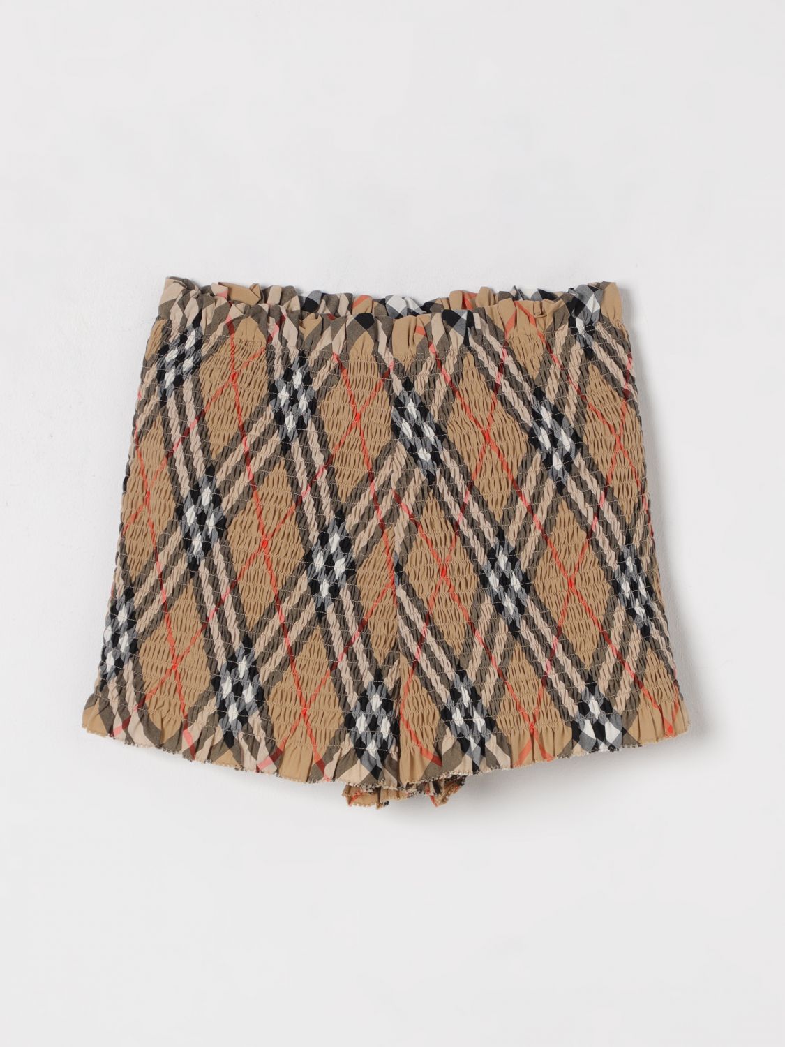 Short Kids color Beige