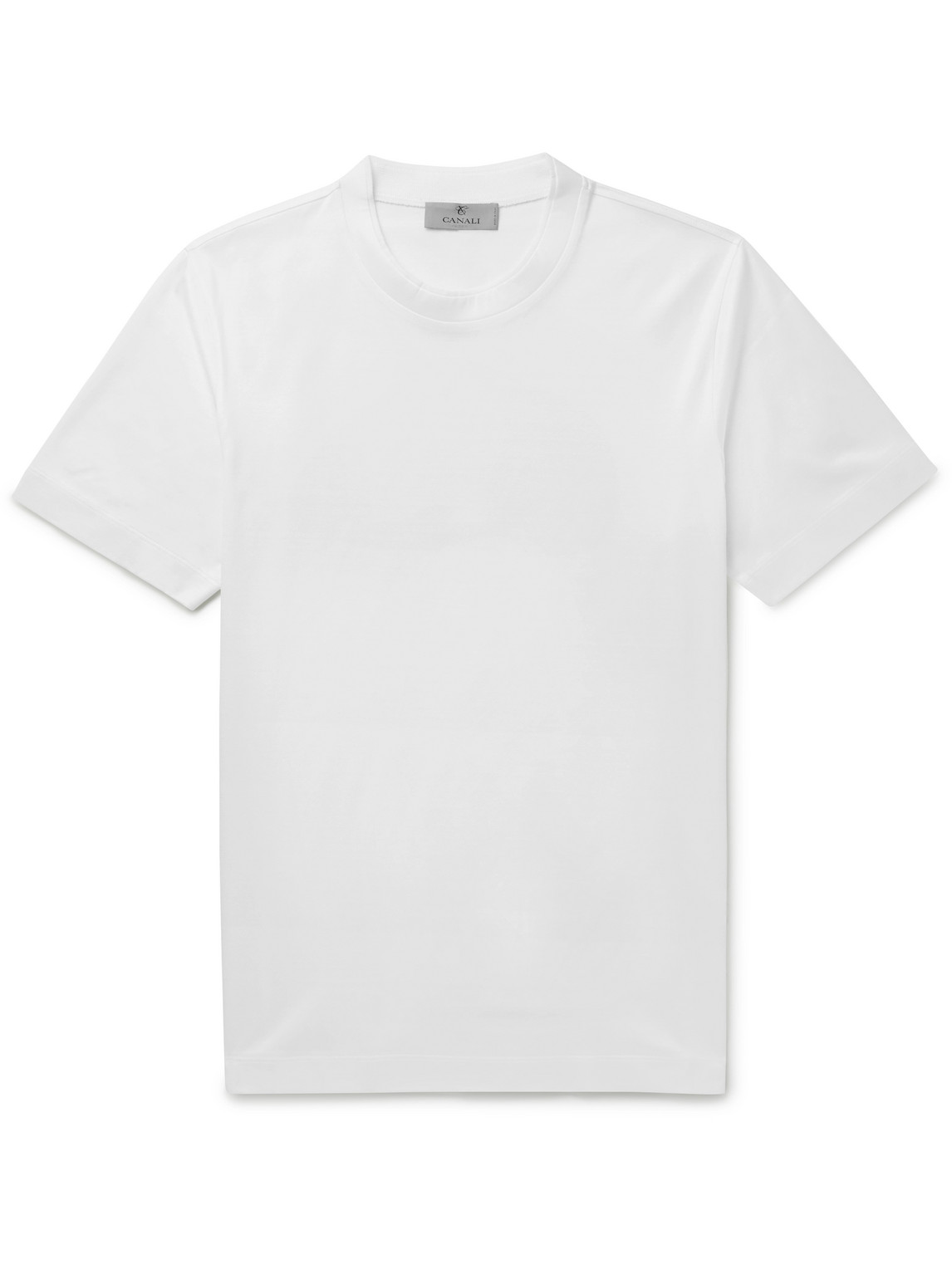 Slim-Fit Mercerised Cotton-Jersey T-Shirt