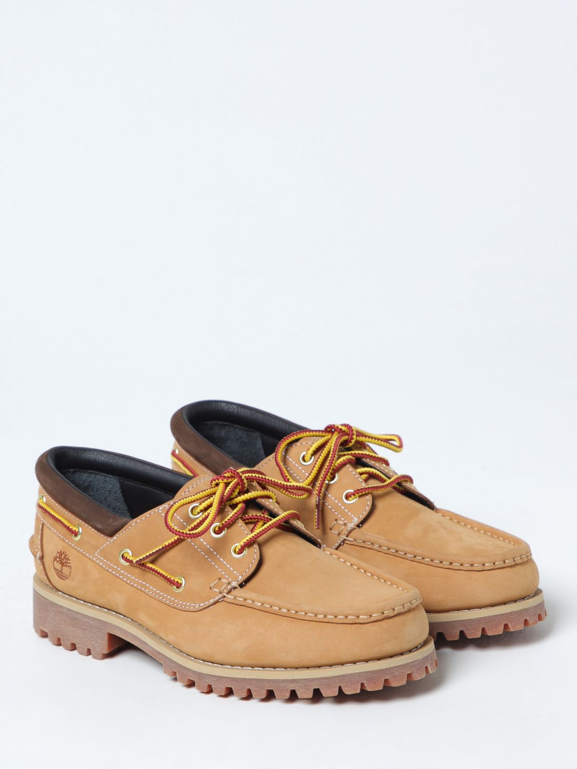 Brogue Shoes Men color Yellow