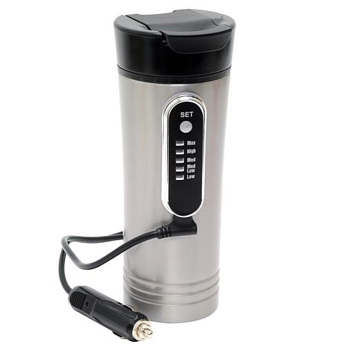 12-Volt 15-ounce Premium Heated Travel Mug