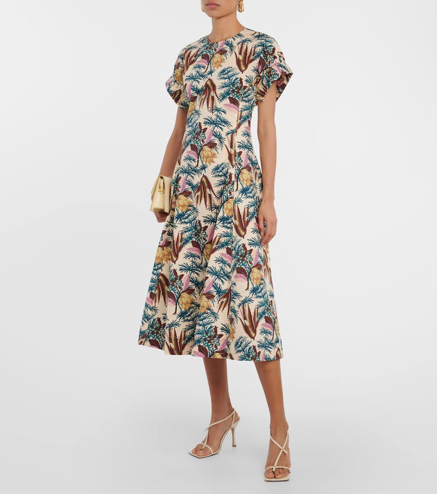 Ulla Johnson Devon cotton poplin midi dress
