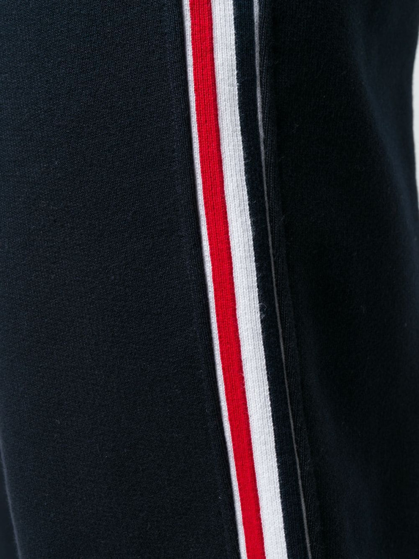 RWB stripe loopback track pants