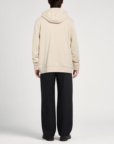 Man Sweatshirt Cream Size XS Cotton, Elastane