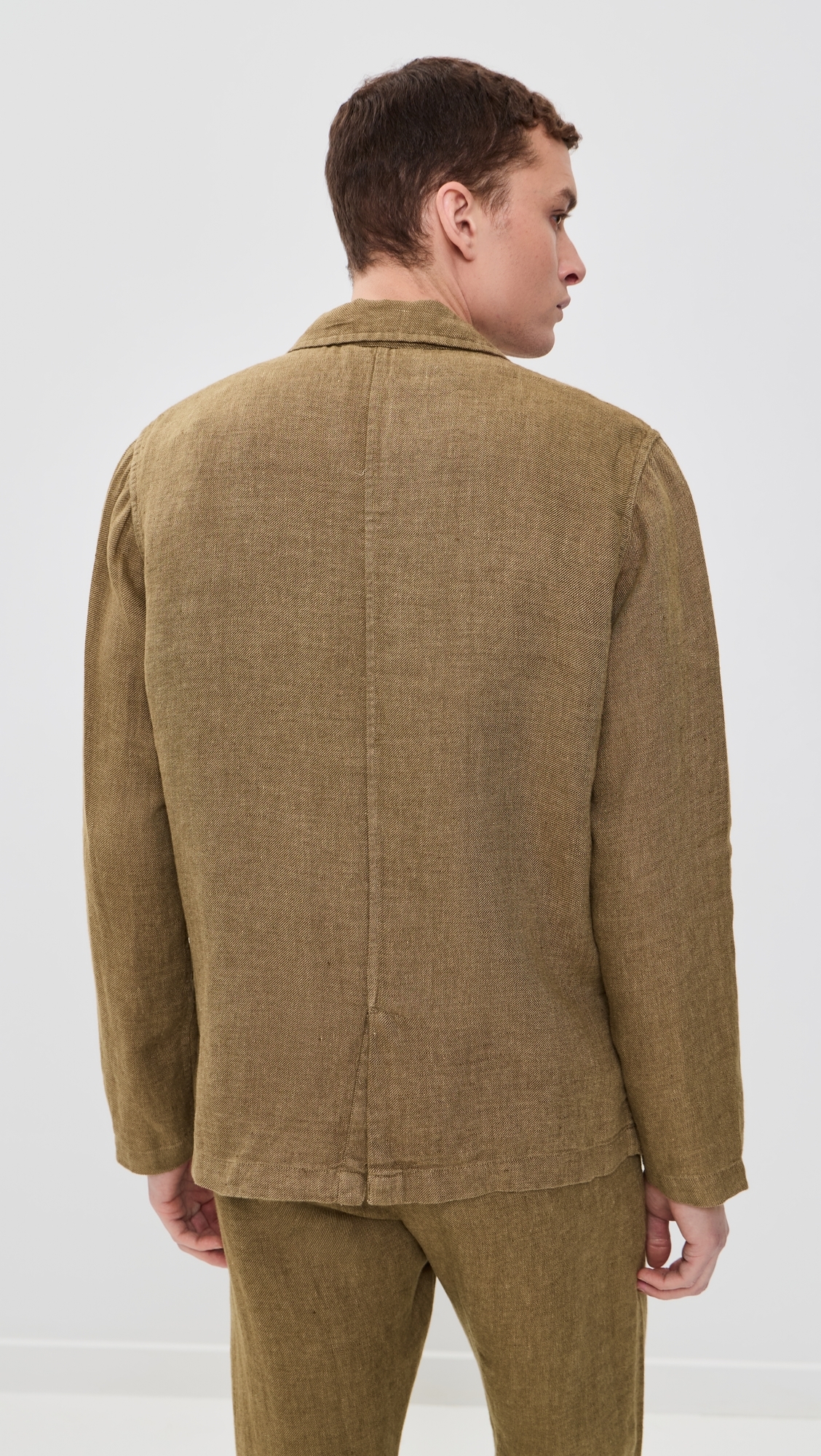 Linen Alta Blazer Chai