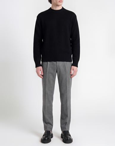 Man Sweater Black Size XL Merino Wool, Acrylic