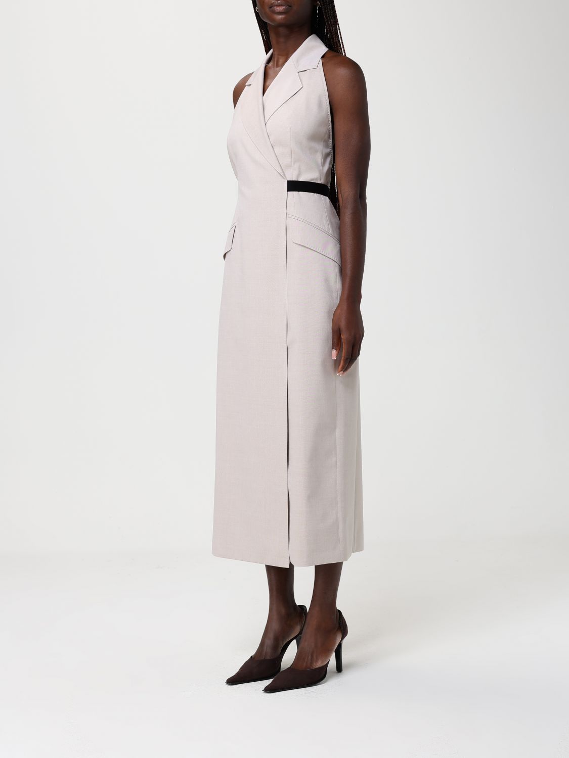 Dress Woman color Beige