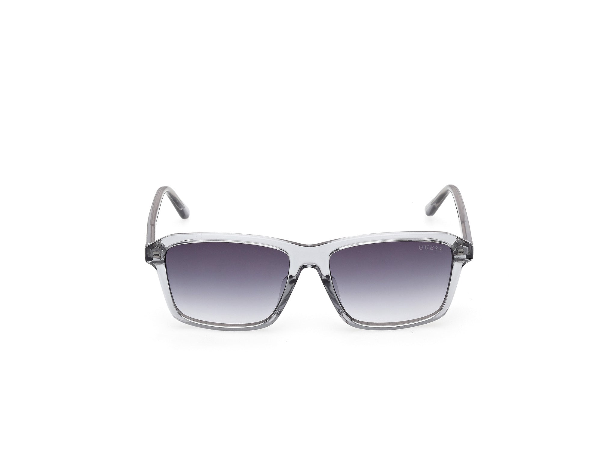 Guess Unisex Guess GU00236 20B Gafas de sol Inyectado Gris Fumar Cuadrada Norma