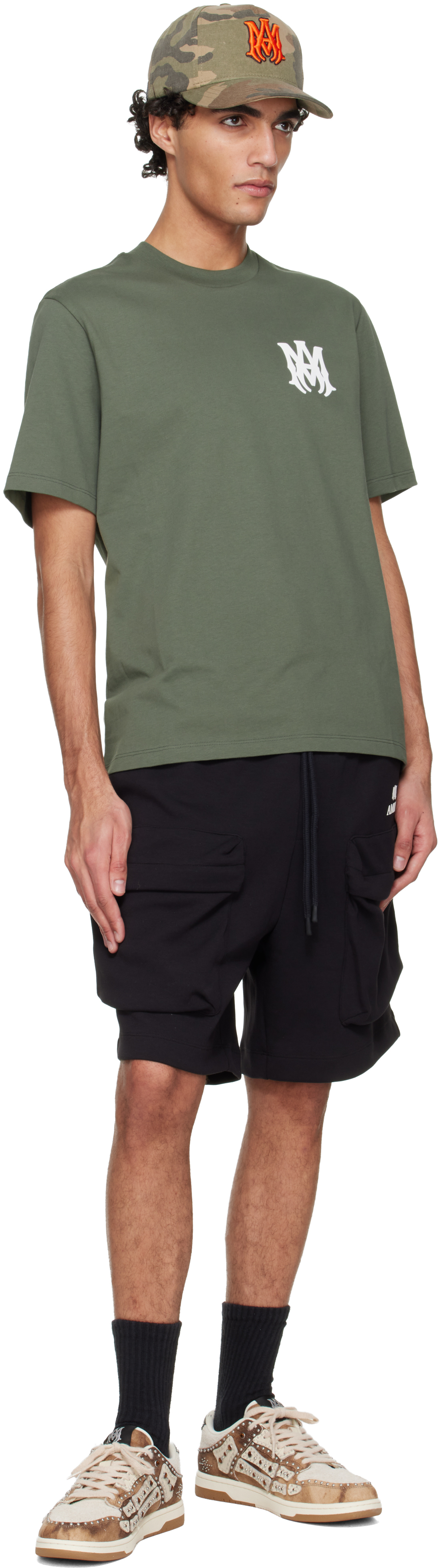Black MA Cargo Shorts