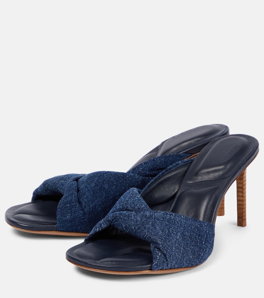 Les Mules Bagnu denim mules