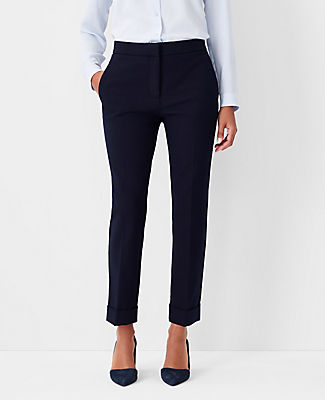 Ann Taylor The High Waist Ankle Pant - Curvy Fit
