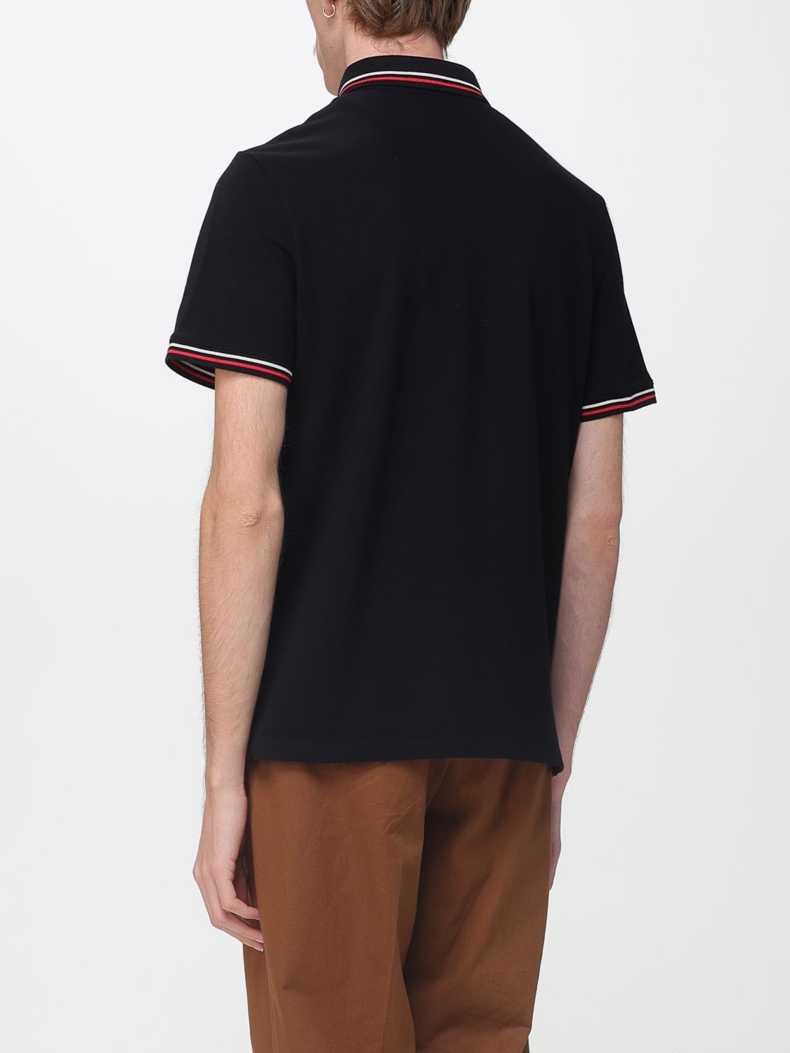 Polo Shirt Men color Black