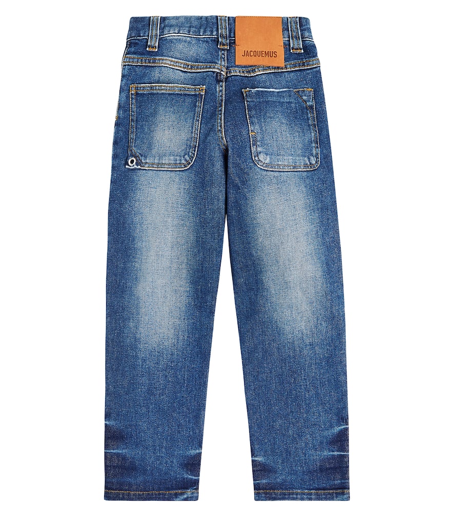 Jacquemus Enfant Le de Nîmes faded jeans