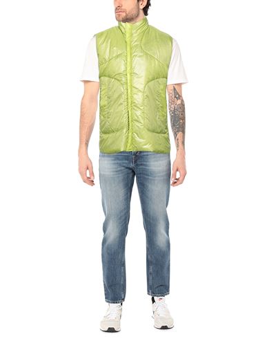 Man Puffer Lime green Size S Polyamide, Recycled polyester