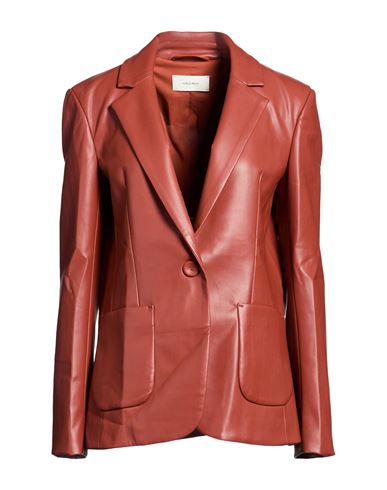 Malìparmi Woman Blazer Tan Size 8 Polyester, Polyurethane