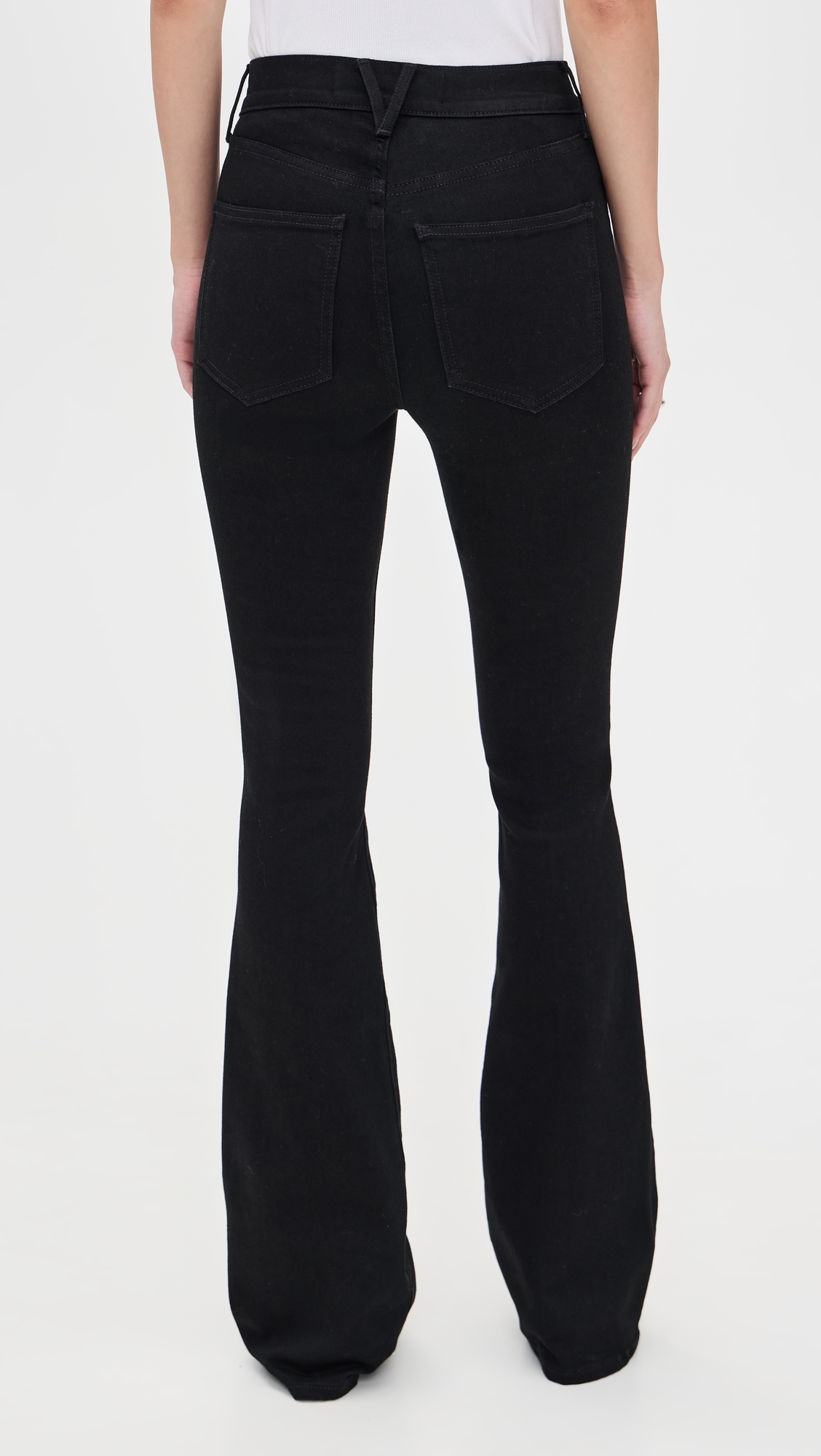 Beverly Flare Skinny Jeans ONYX