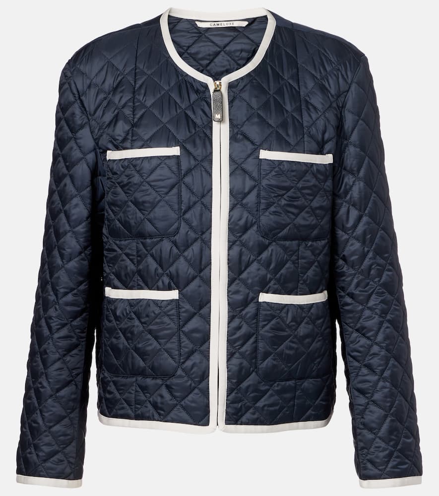 Celeste quilted canvas jacket