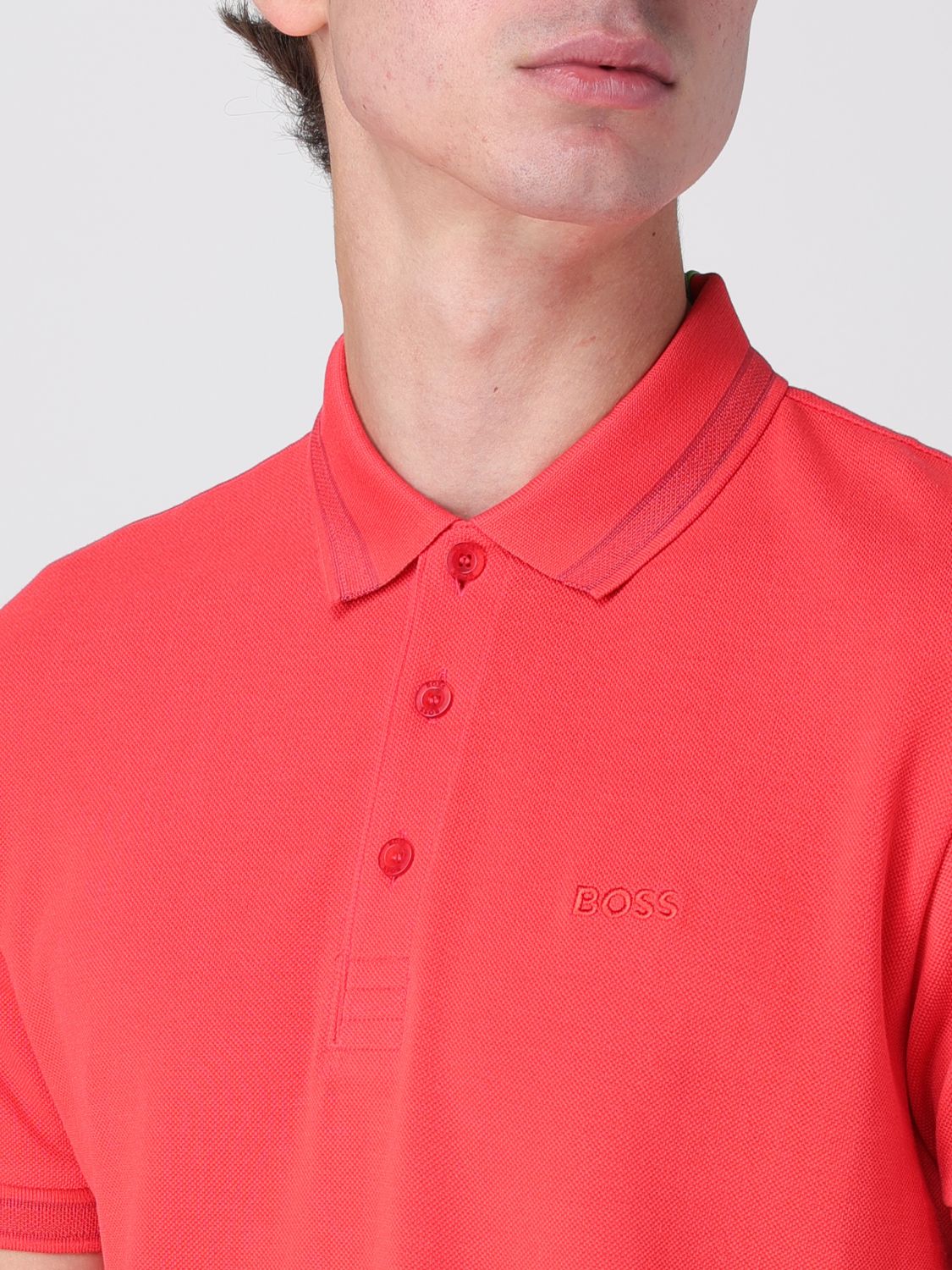 Polo Shirt BOSS Men color Red