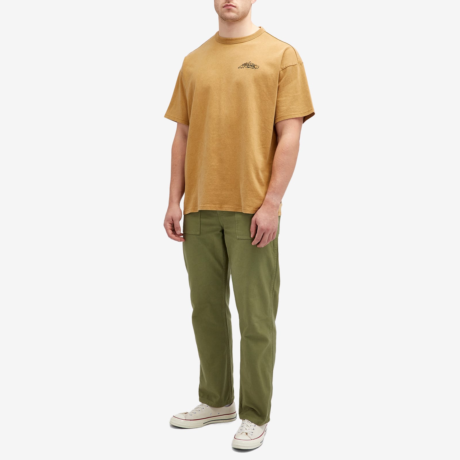 Men's IRAK Gold Standard T-Shirt in Amber Brown
