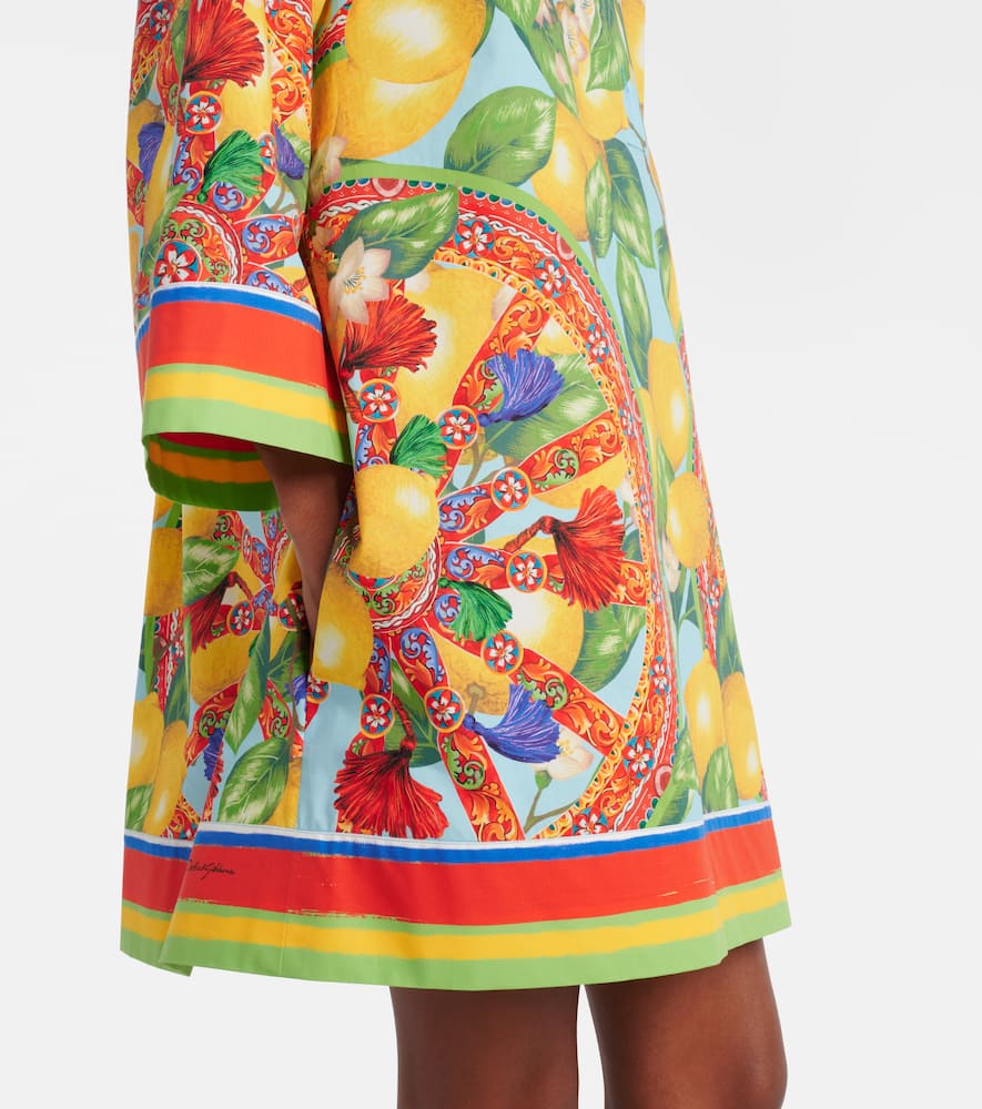 Oversized printed shirt