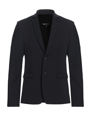Patrizia Pepe Man Blazer Midnight blue Size 34 Polyester, Viscose, Elastane