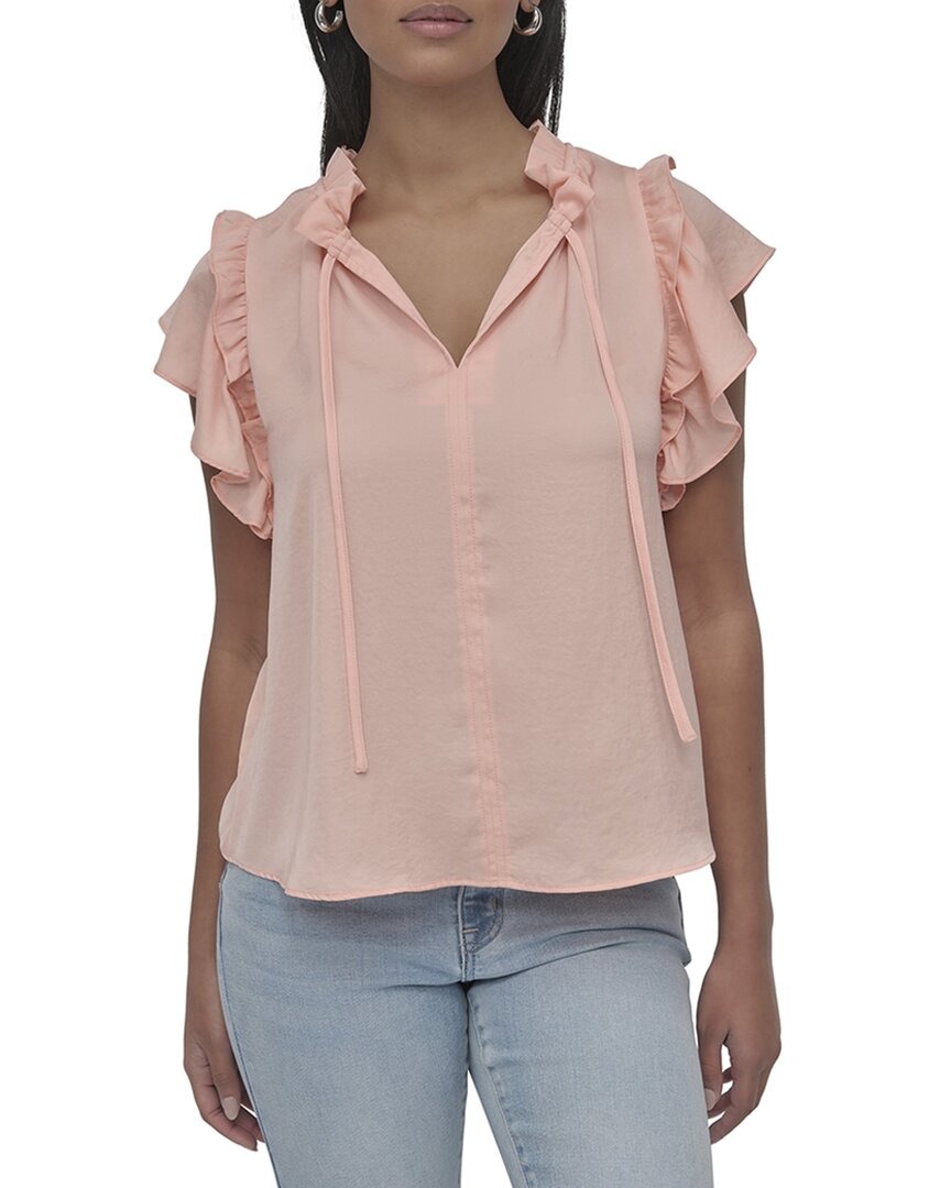 Ruffle Neck Top