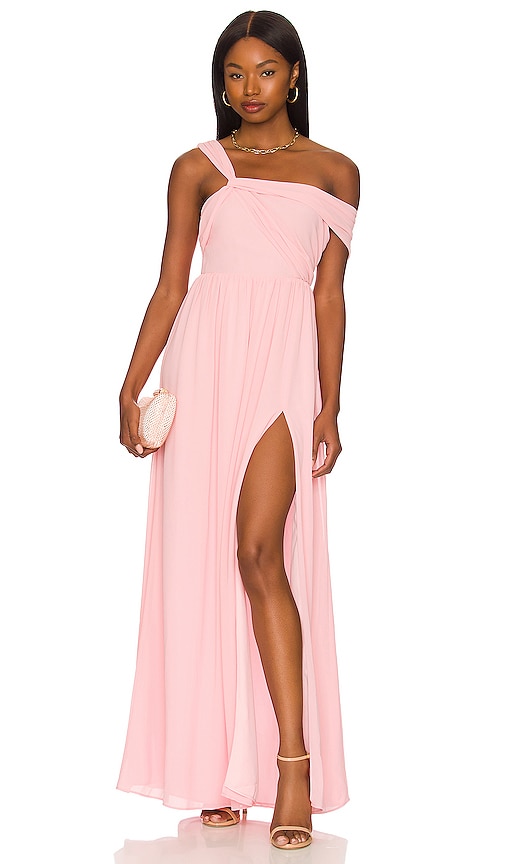 NBD MAXIKLEID KINSLEY in Blush. Größe XS. Also in